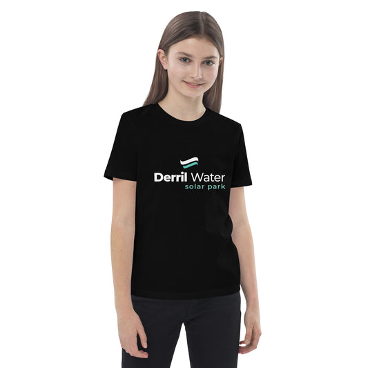Derril Water kids organic t-shirt black