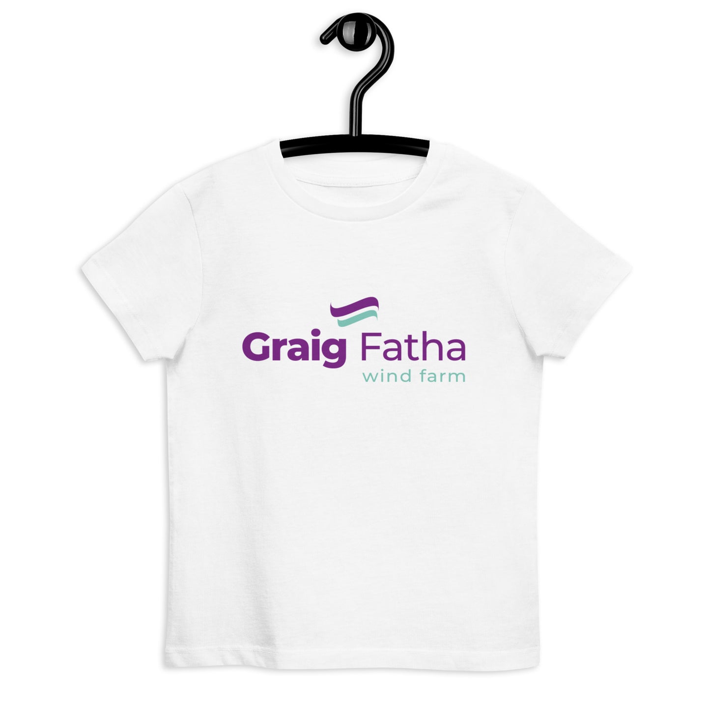 Graig Fatha kids organic t-shirt white
