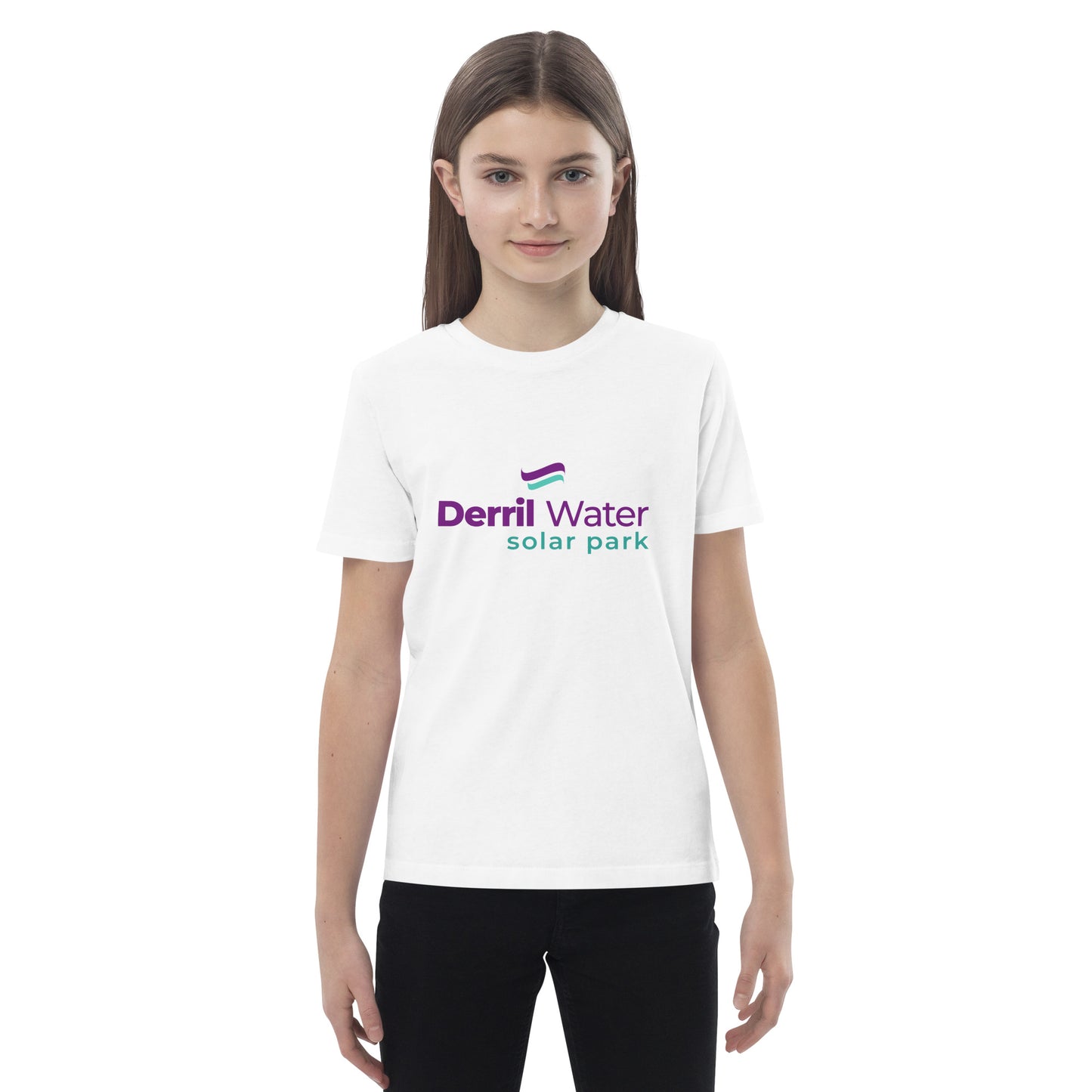 Derril Water kids organic t-shirt white