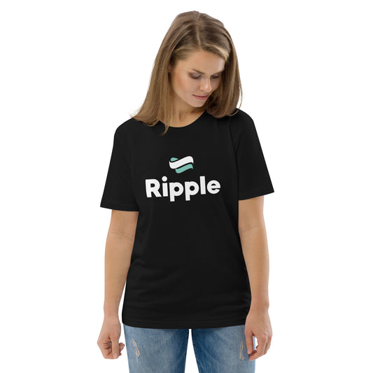 Ripple unisex t-shirt black