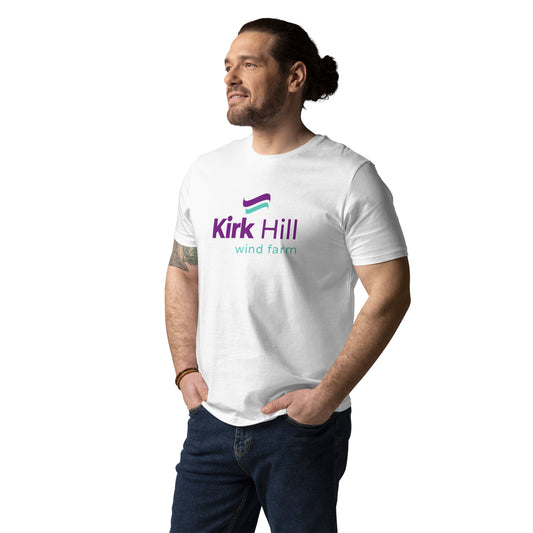 Kirk Hill unisex t-shirt white