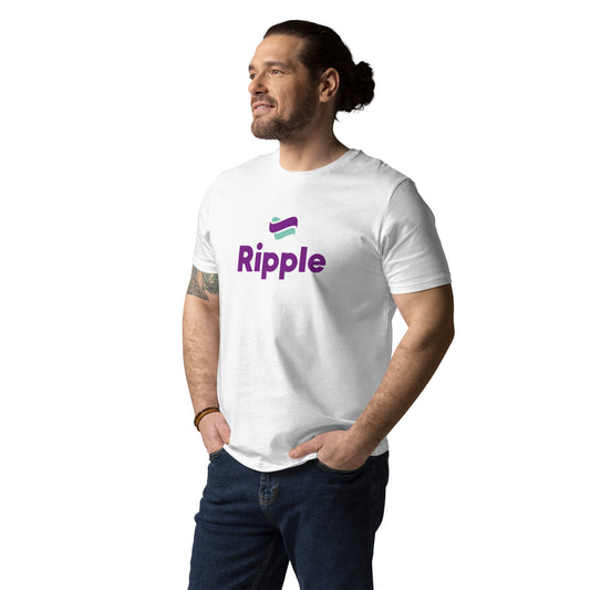 Ripple unisex t-shirt white