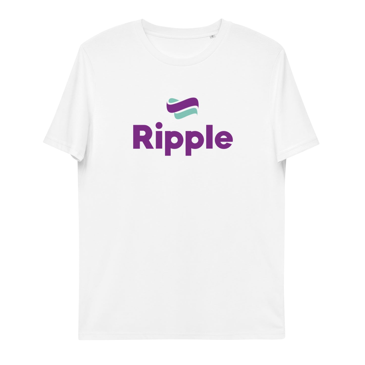 Ripple unisex t-shirt white