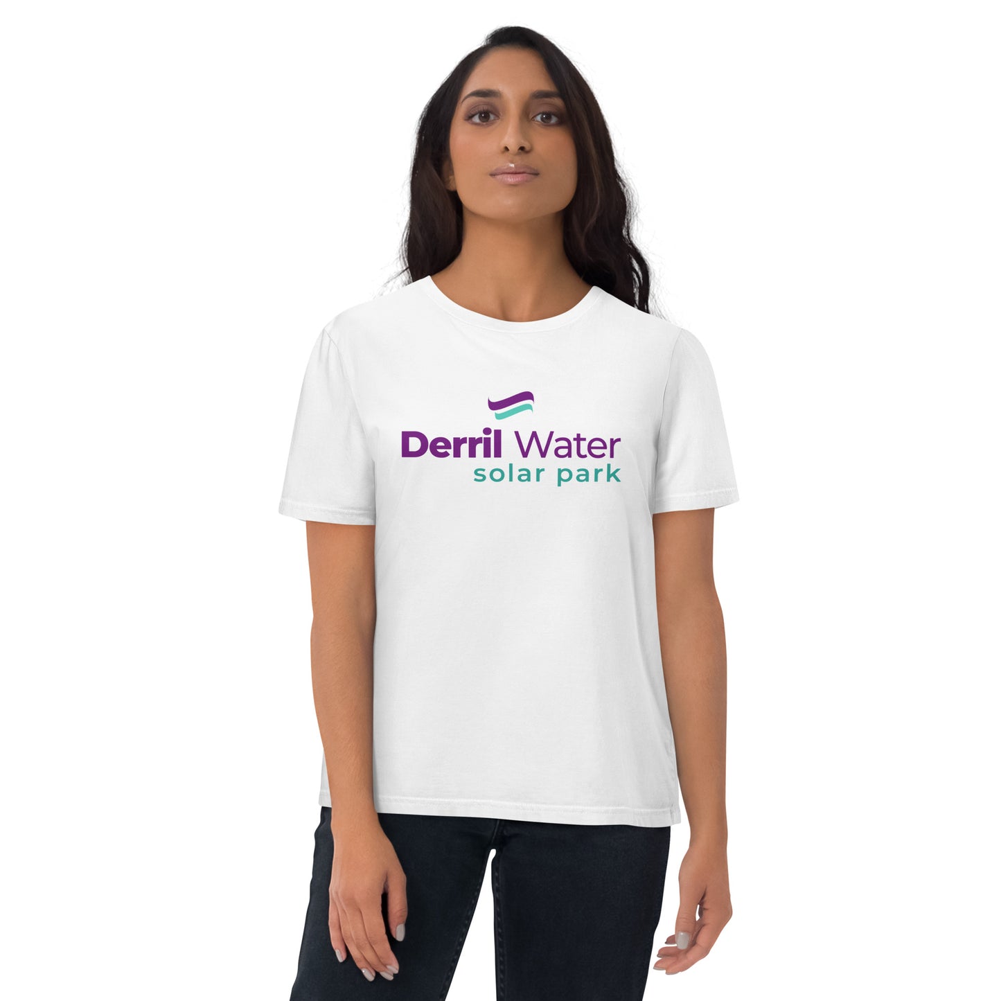 Derril Water unisex t-shirt white
